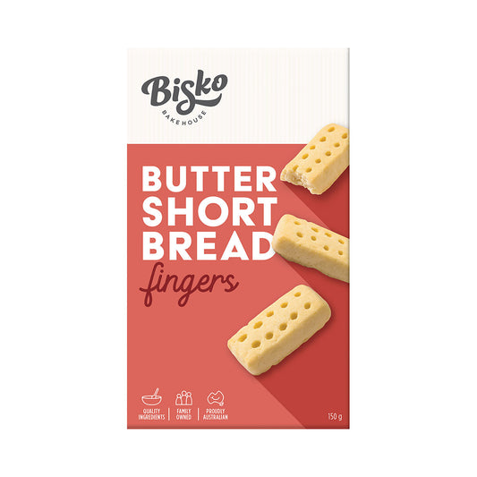 Bisko Shortbread Butter Fingers 150g