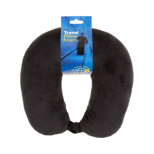 Blu Sky Travel Pillow Foam Black