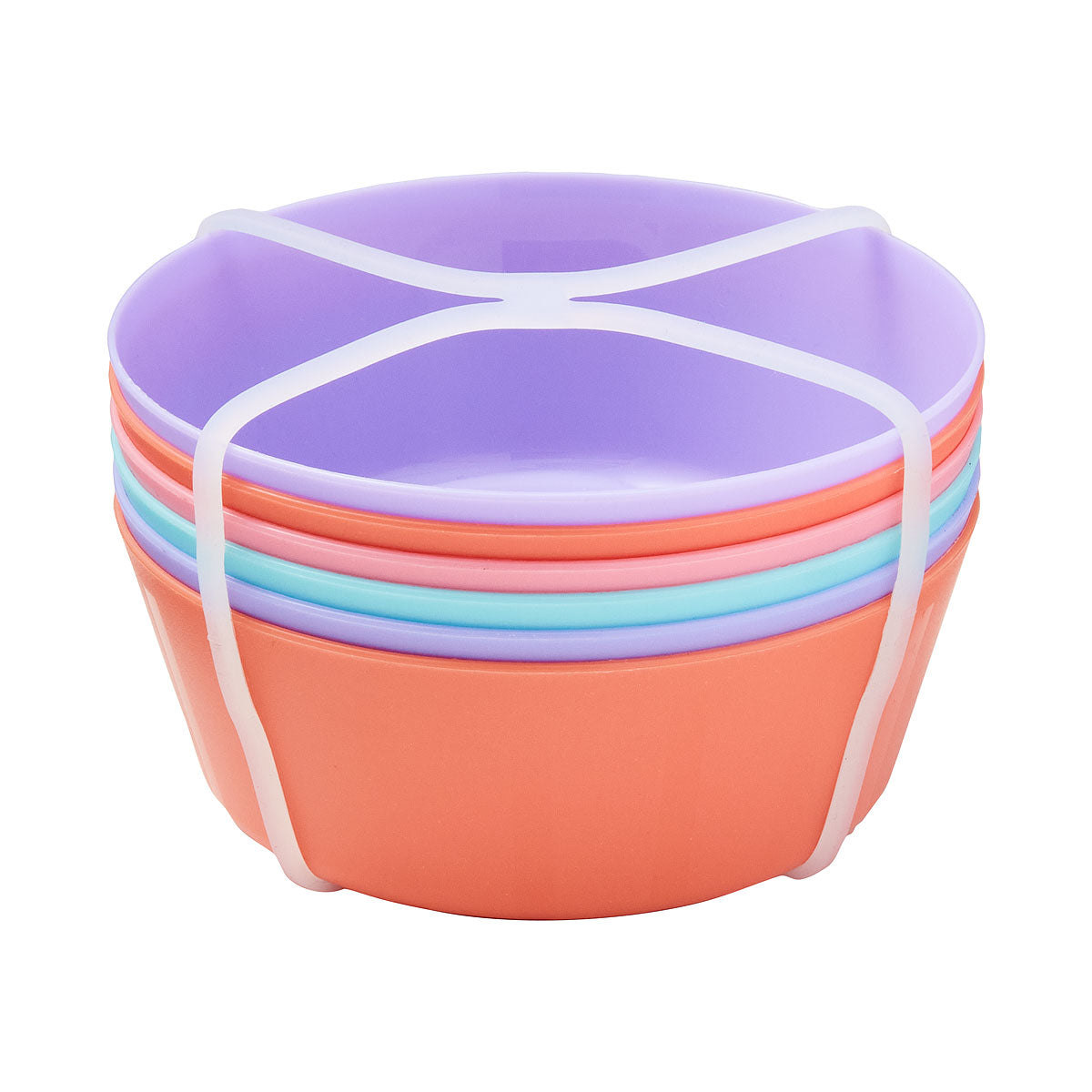 Everyday Kids Bowl 11cm Plastic 6pk