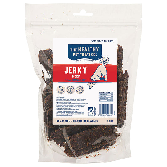 The Healthy Pet Treat Co. Beef Jerky 500g