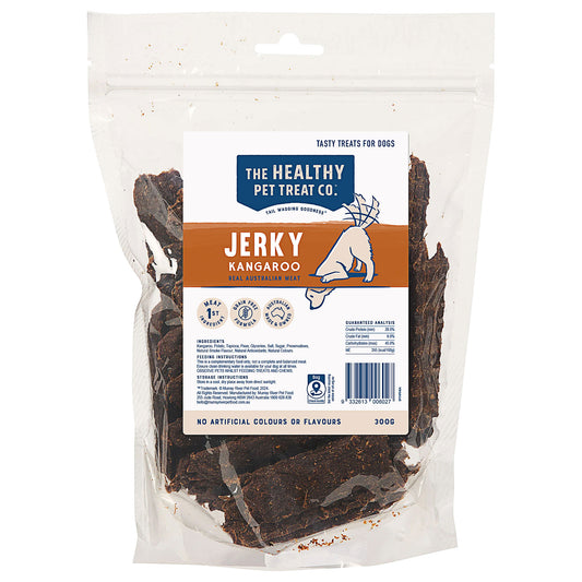 The Healthy Pet Treat Co. Kangaroo Jerky 300g