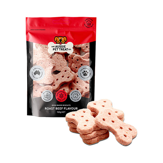 Dog Biscuit Roast Beef 150g