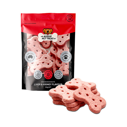 Dog Biscuit Liver & Kidney 150g