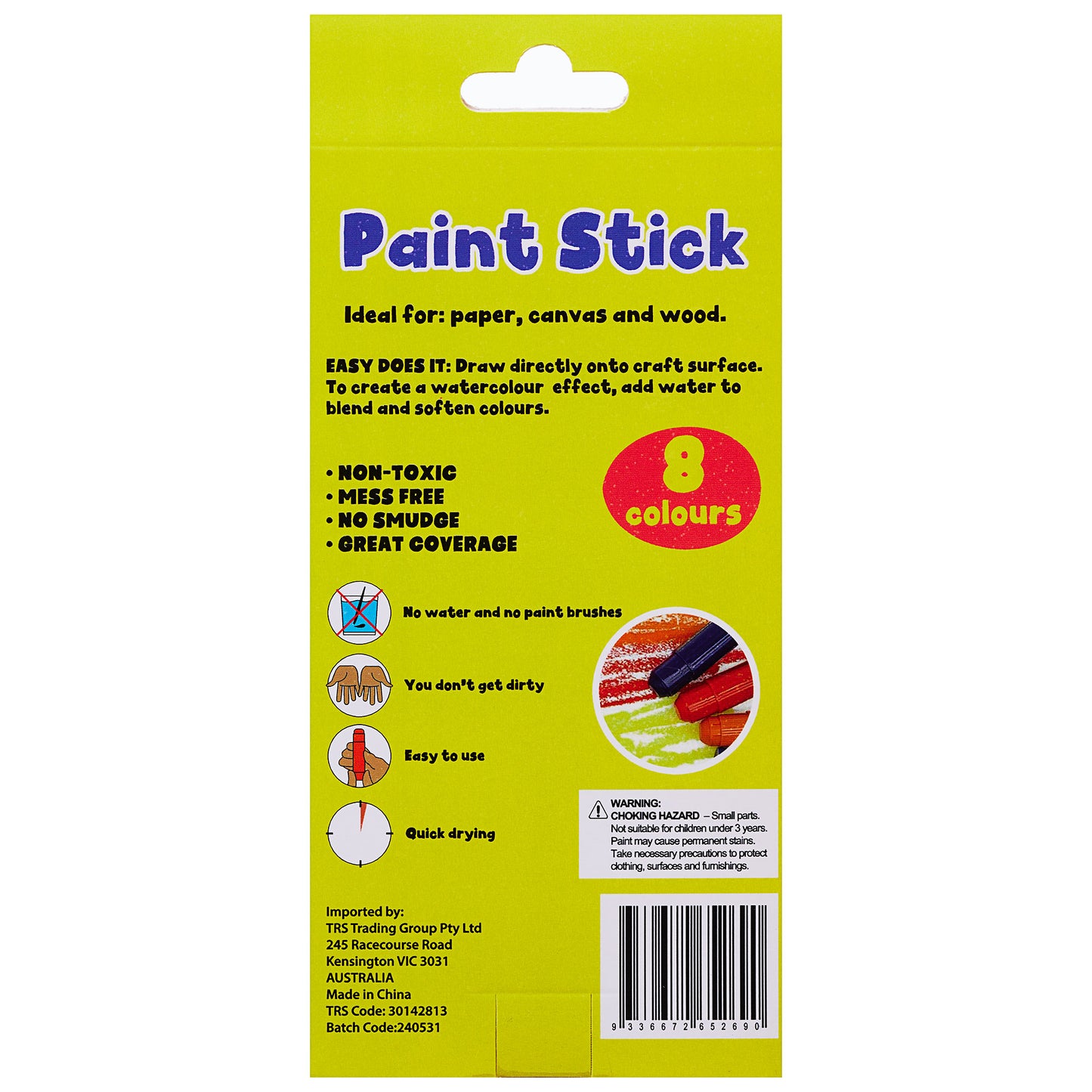 Paint Stick 8pce