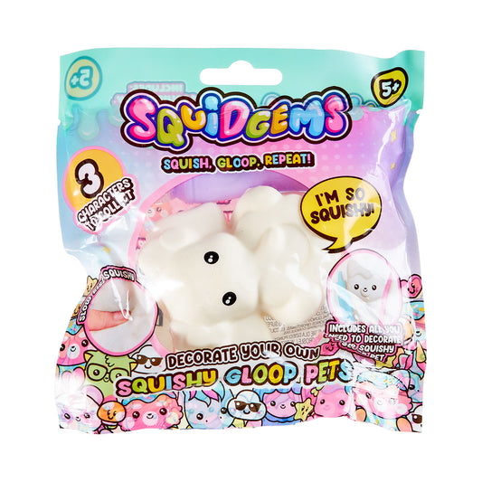 Squidgems Squishy Gloopy Pets Assorted