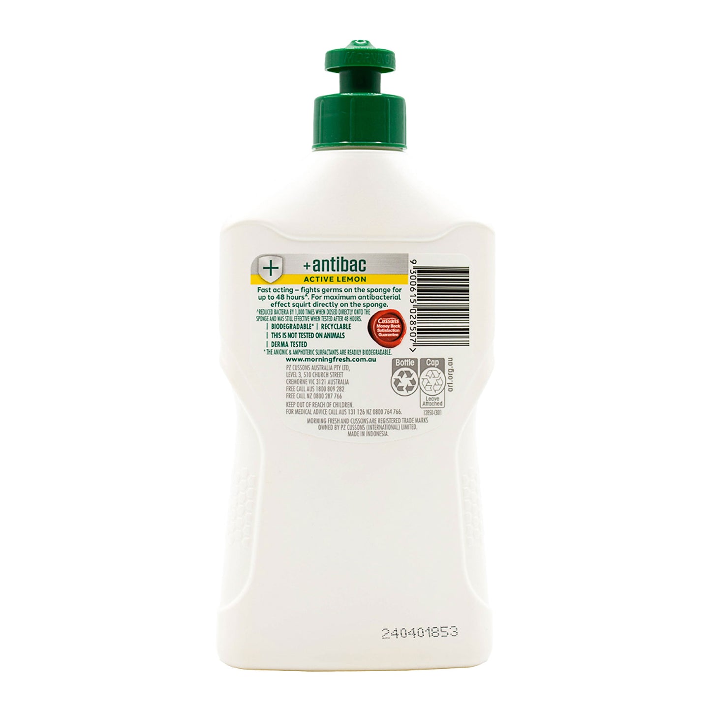 Morning Fresh Antibac Dishwashing Liquid Lemon 350mL