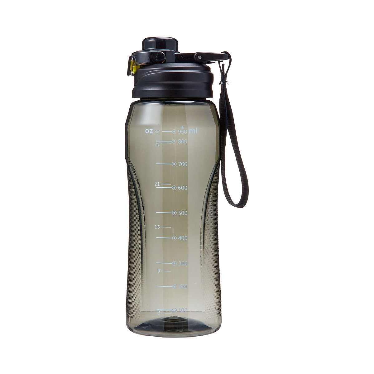 Sports Water Bottle Flip Top 950mL Assorted