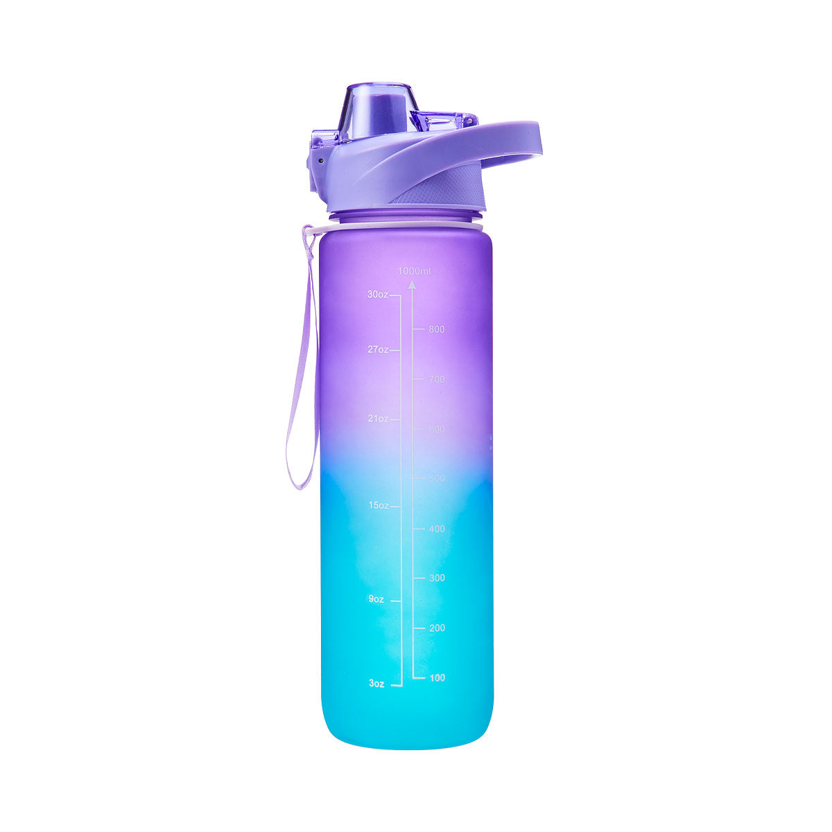 Motivate Water Bottle Flip Top 1L Assorted