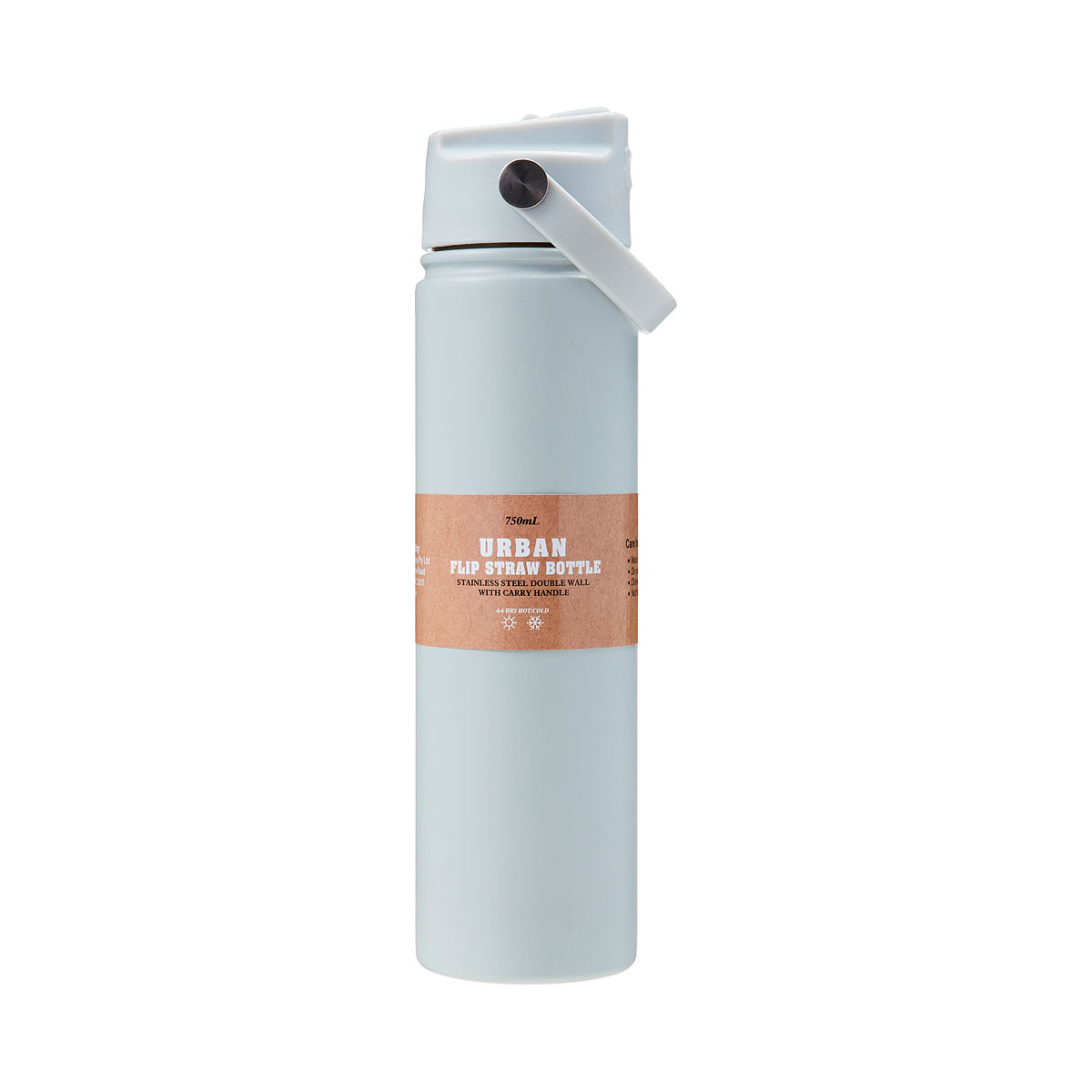 Urban Stainless Steel Bottle Flip Straw 750mL Assorted