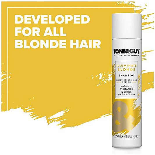 Toni&Guy Illuminate Blonde Shampoo 250mL
