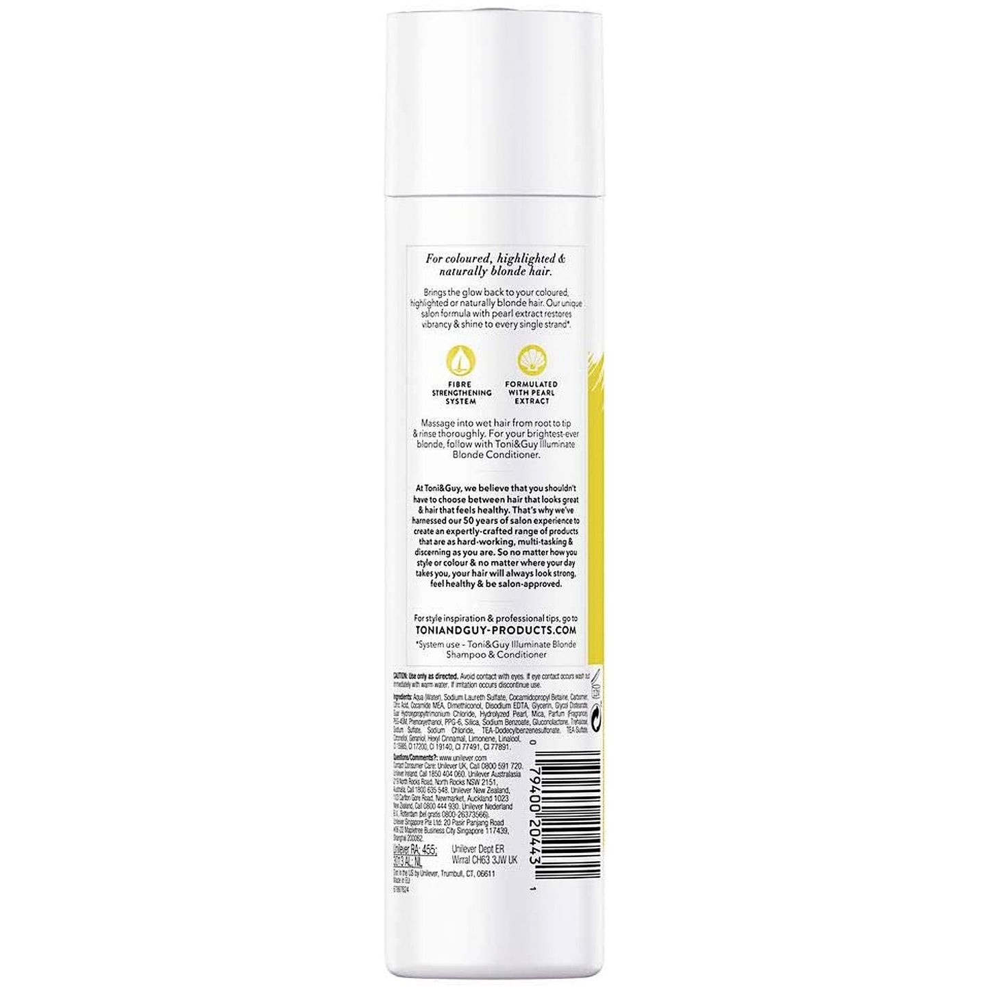 Toni&Guy Illuminate Blonde Conditioner 250mL