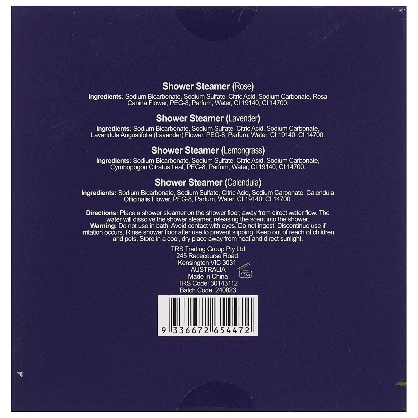 Petal Shower Steamer Set