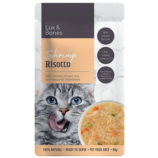 Lux & Bones Ckn And Shrimp Risotto 80g