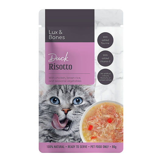 Lux & Bones Ckn & Duck Risotto 80g