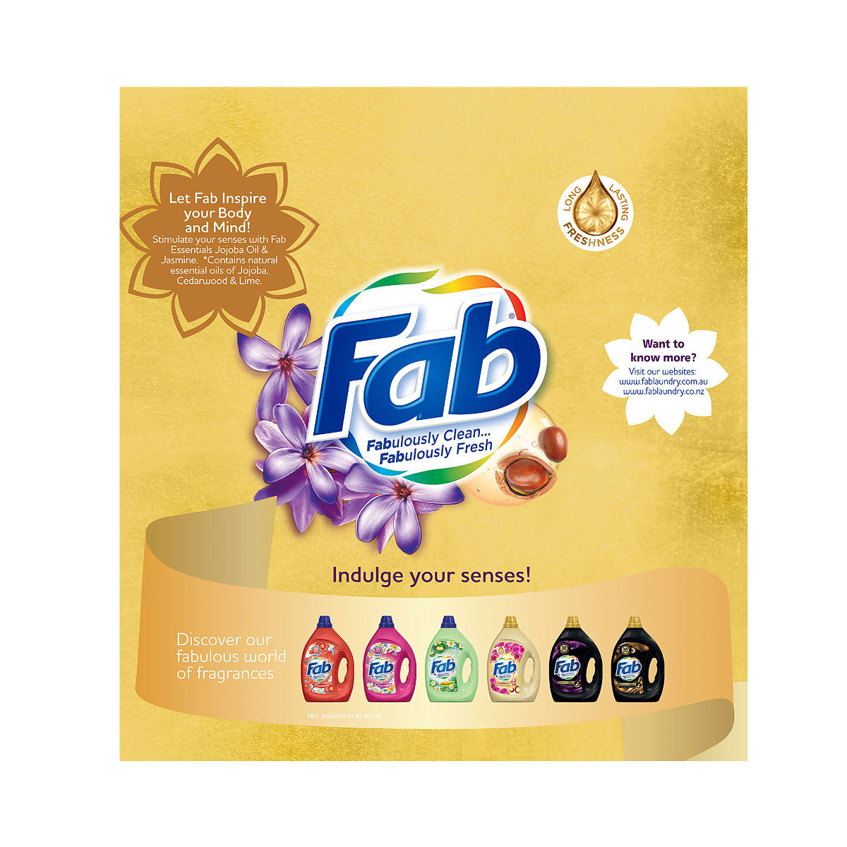 Fab Laundry Essential Oils Jojoba 1.8kg