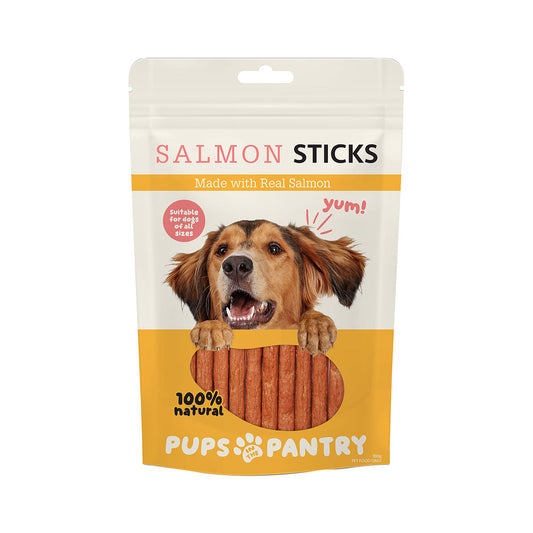 Pups In The Pantry Salmon Sticks 100g