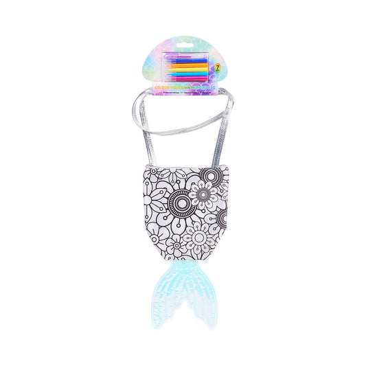 Colour Your Own Mermaid Bag