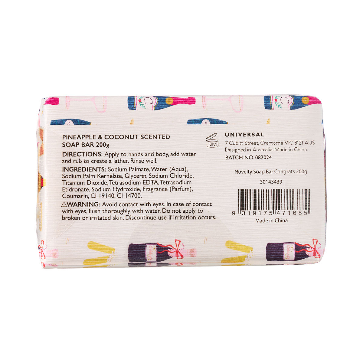 Novelty Soap Bar Congrats 200g
