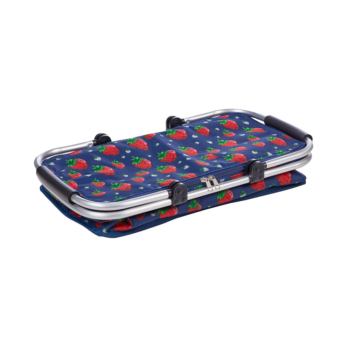Strawberry Collapsible Picnic Basket
