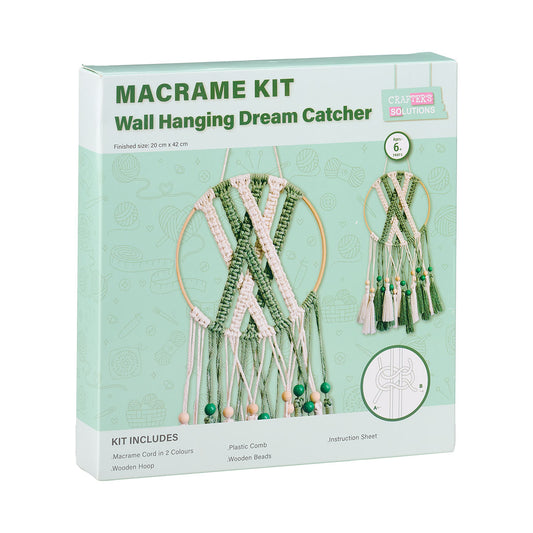 Macrame Kit Wall Hang Dreamcatcher