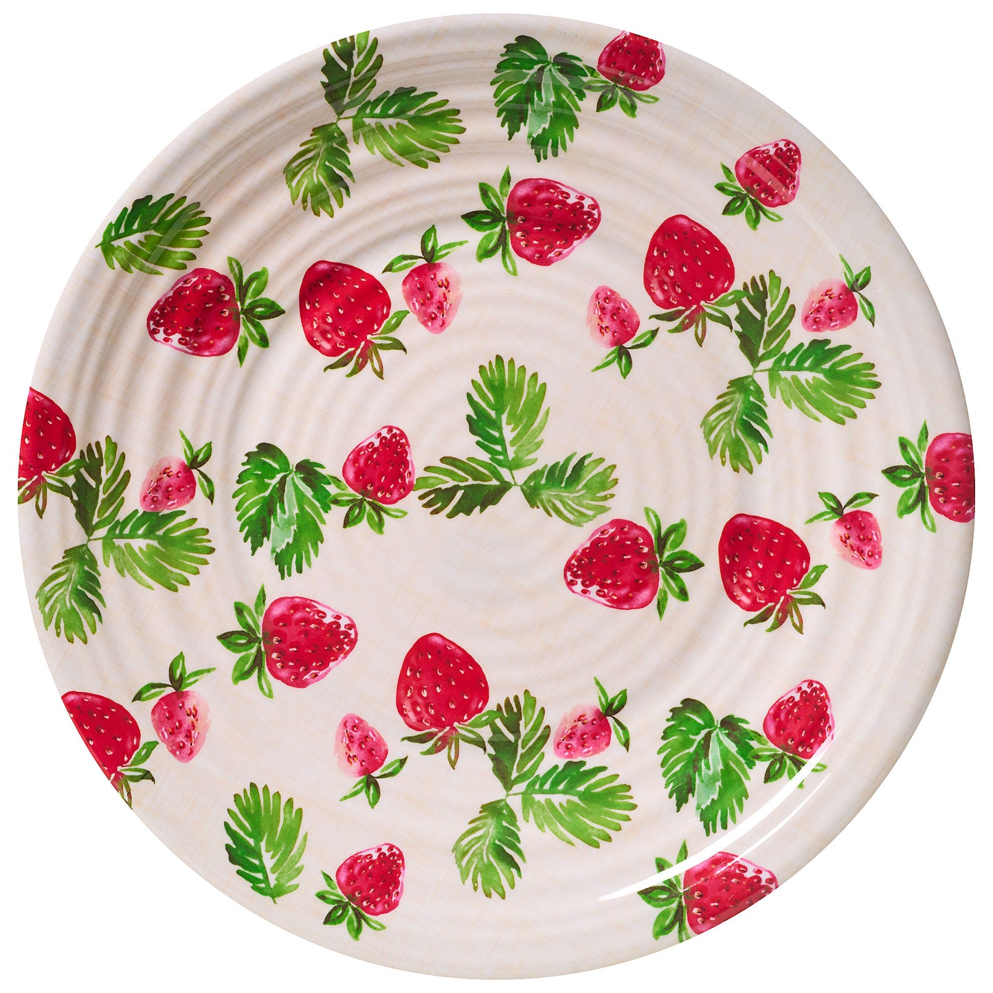 Strawberry Fields Melamine Platter
