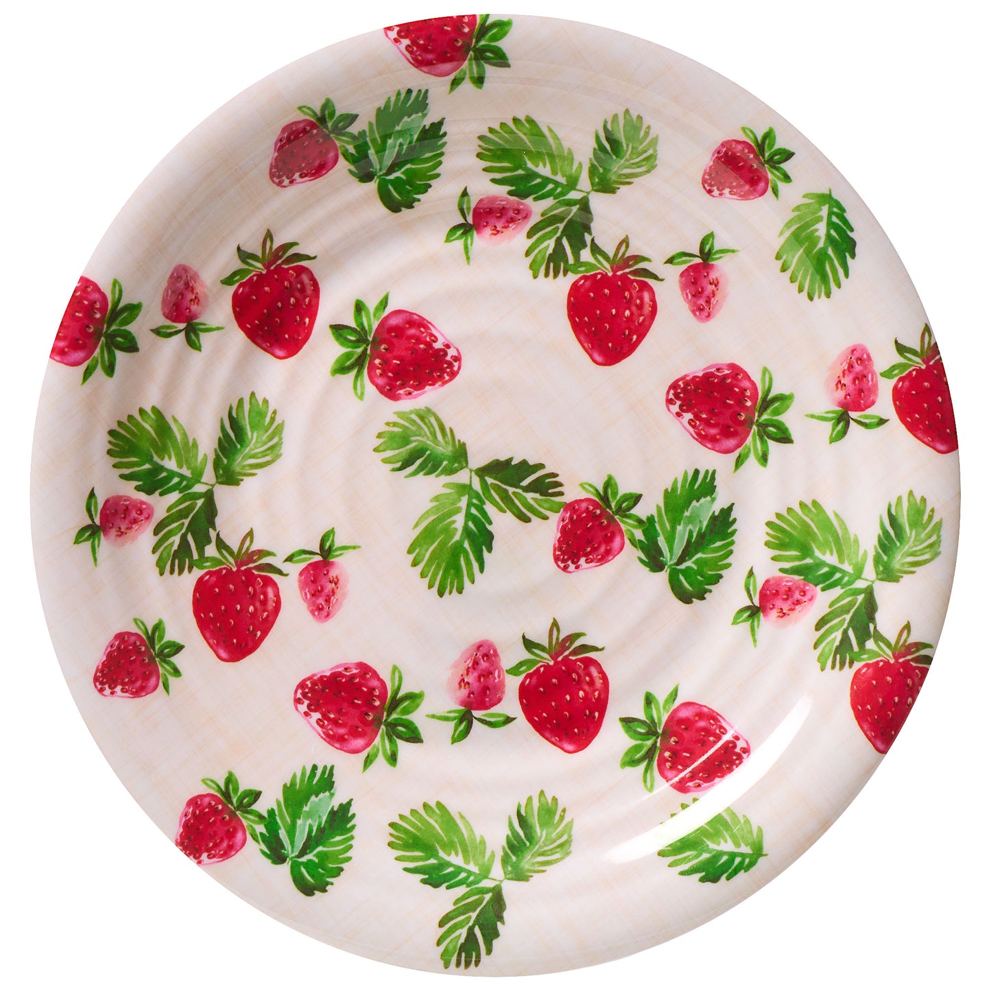 Strawberry Fields Melamine Side Plate