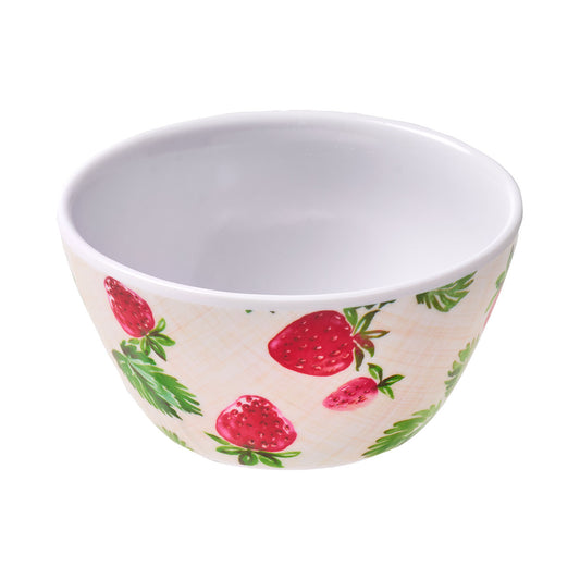 Strawberry Fields Melamie Dip Bowl