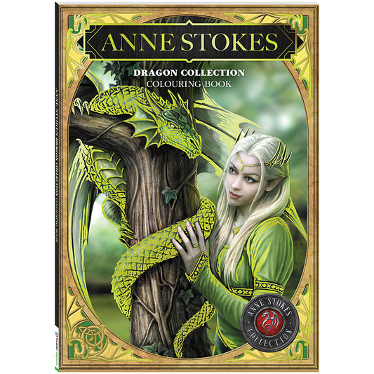 Anne Stokes Colouring Book 72pp