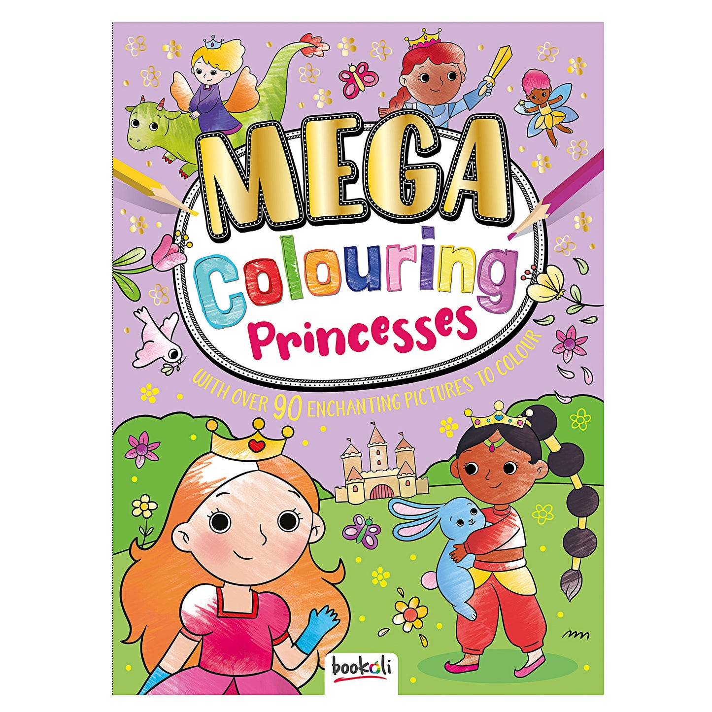 Mega Colouring Book Assorted