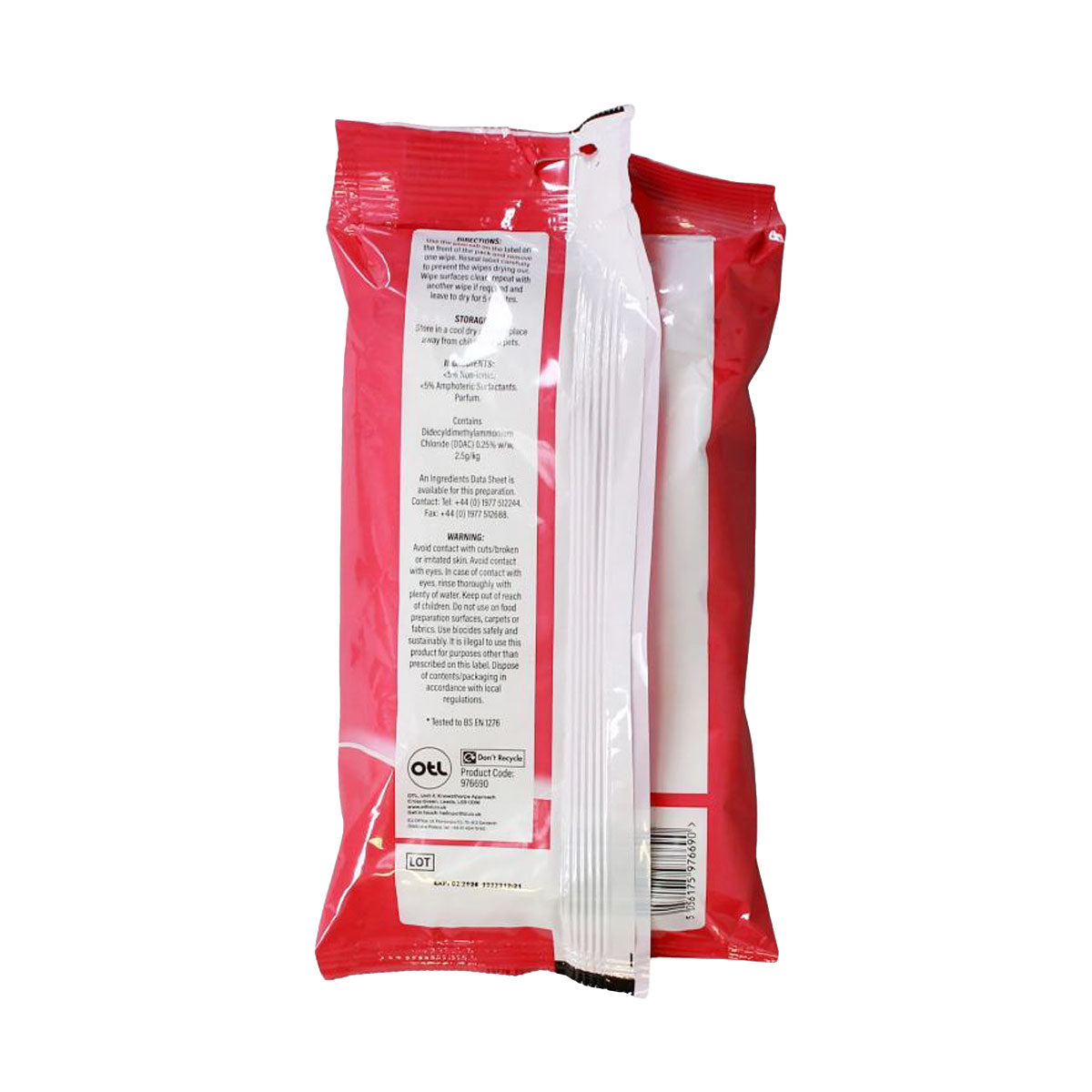 Buzz Anti Bac Multi Surface Wipes Rhubarb 50pk