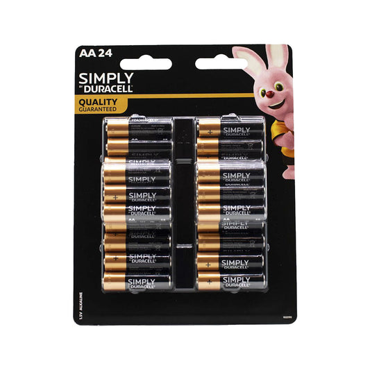 Duracell Simply Aa 24pk