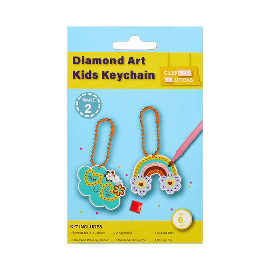 Diamond Art Kids Keychain Assorted