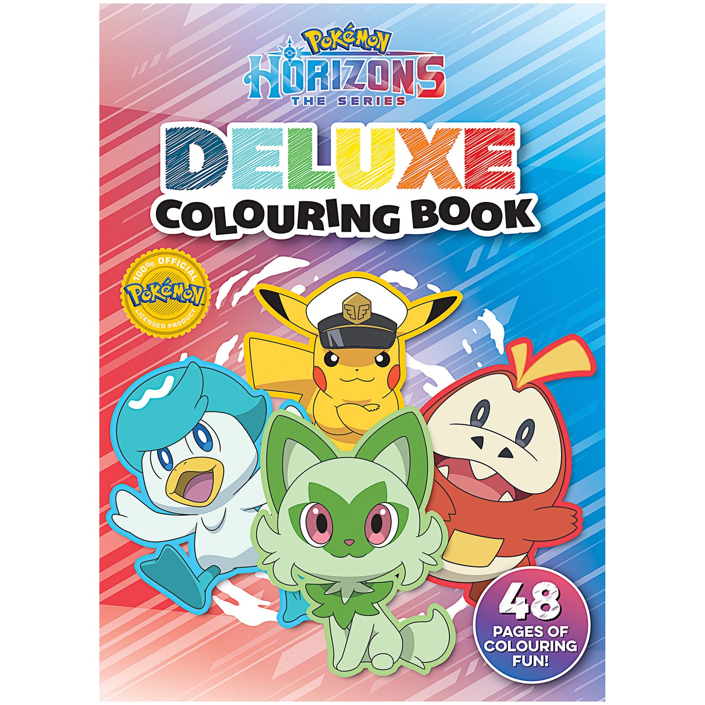 Deluxe Colouring Pokemon Horizons