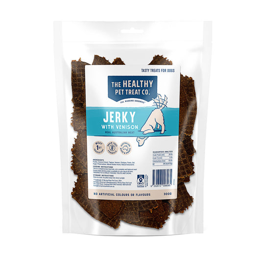 The Healthy Pet Treat Co. Venison Kerky