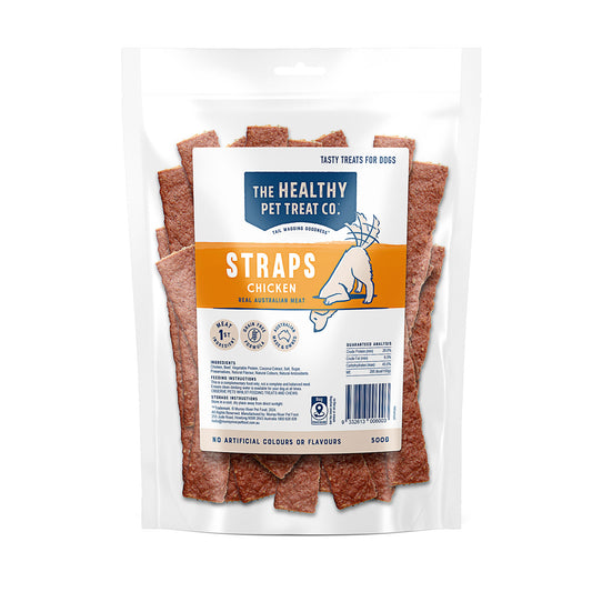 The Healthy Pet Treat Co. Chicken Straps
