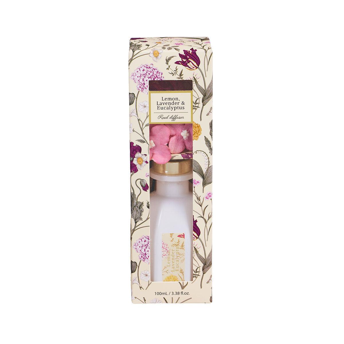 Farmhouse Floral Reed Diffuser Cream/Beige 100mL