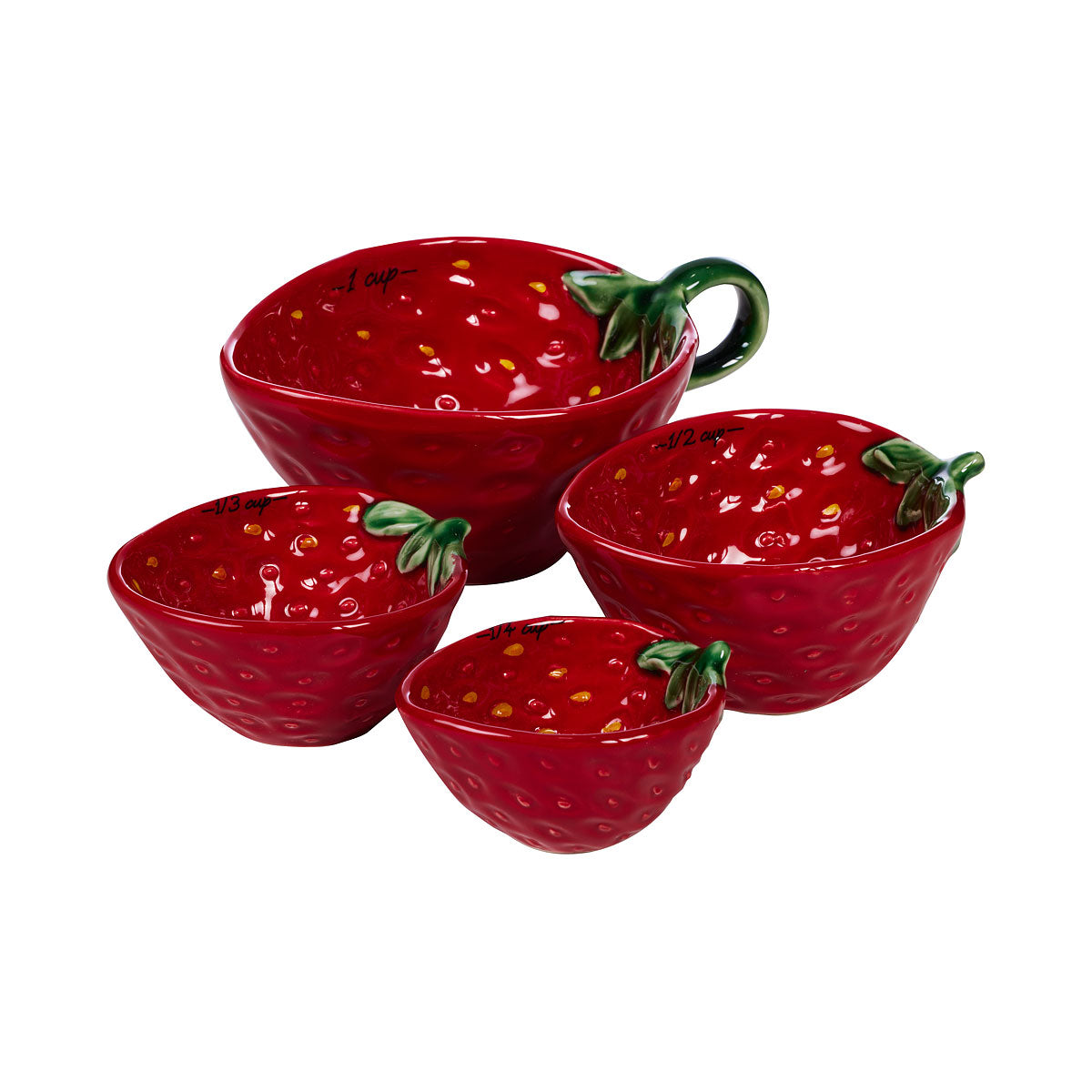 Strawberry Delight Measuring Cups