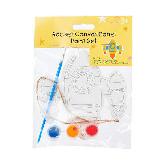 Canvas Paint Panel Mermaid/Rocket