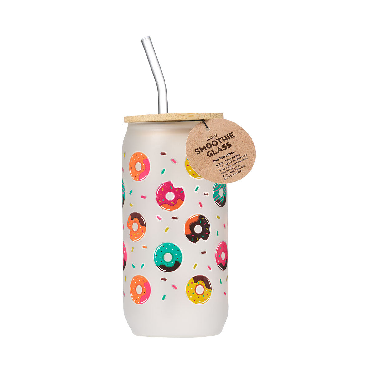 American Diner Glass Smoothie Cup Assorted