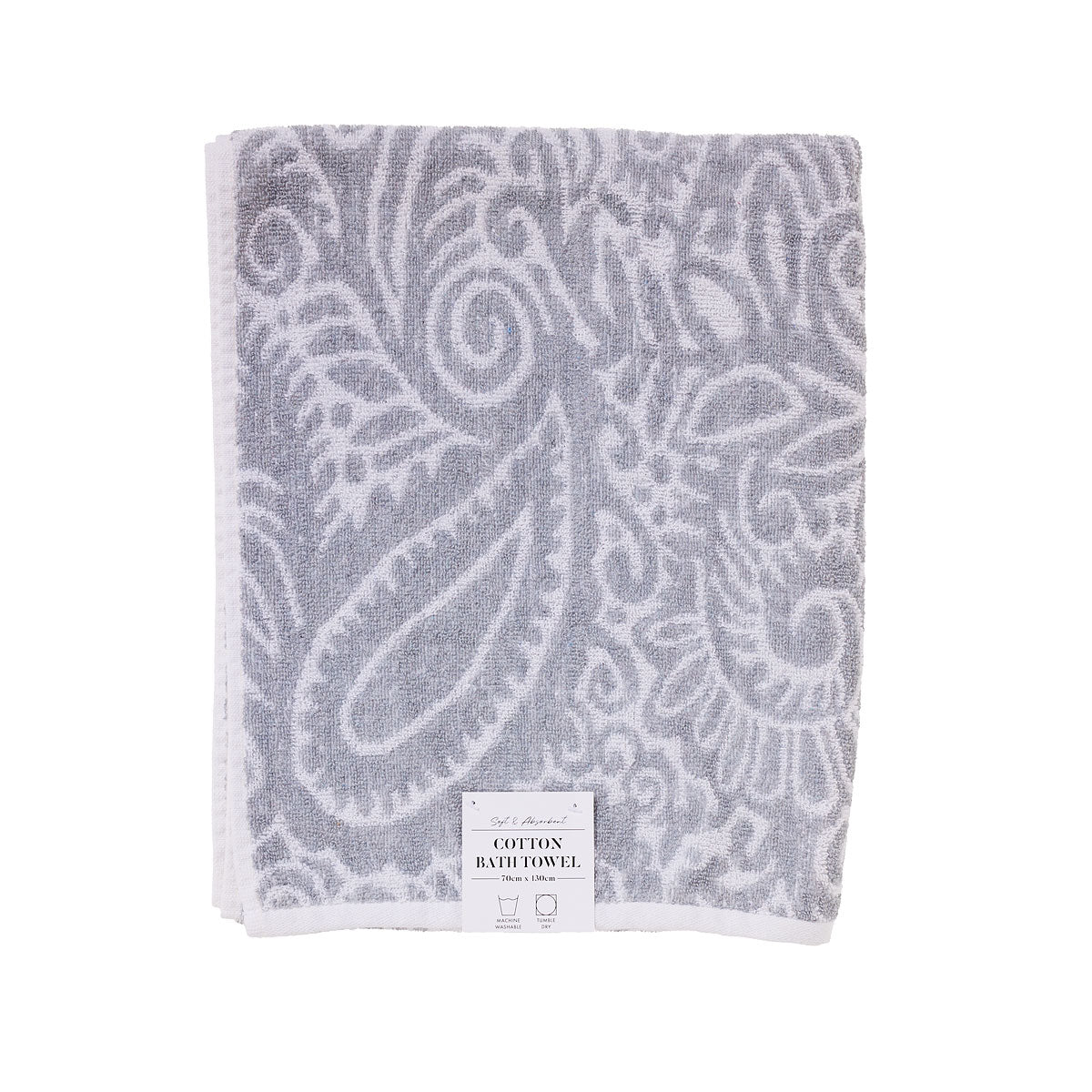Bath Towel Jacquard Pink 70x130cm
