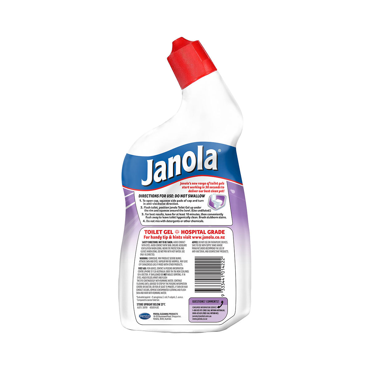 Janola Toilet Gel Added Stain Remover Lavender 700mL