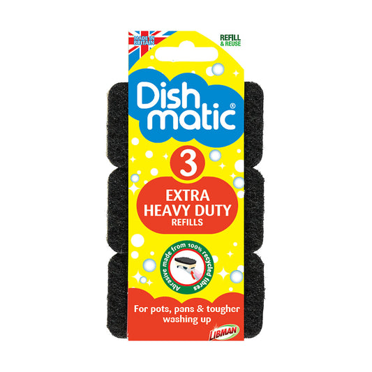 Dishmatic Extra Heavy Duty Refills 3pk