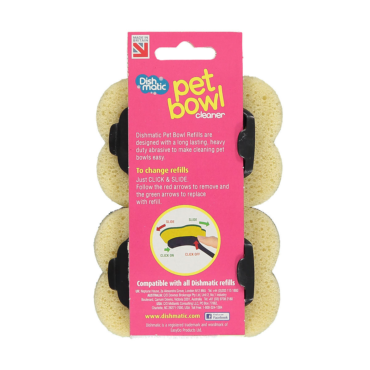 Dishmatic Pet Bowl Cleaner Refills 2pk