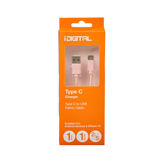 Type-C To Usb Cable - Fabric 2a 1m