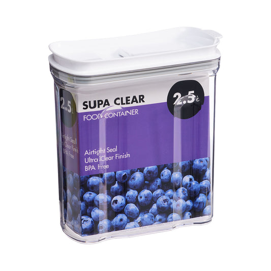 Supa Clear Food Container 2.5L