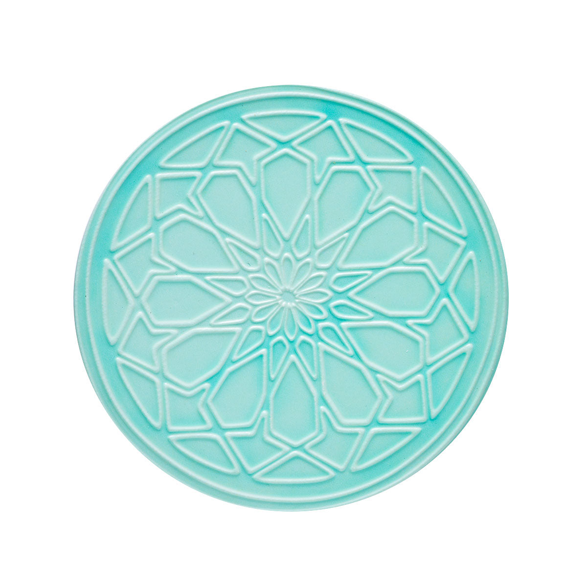 Coaster Ceramic Farm Monogram Square Assorted