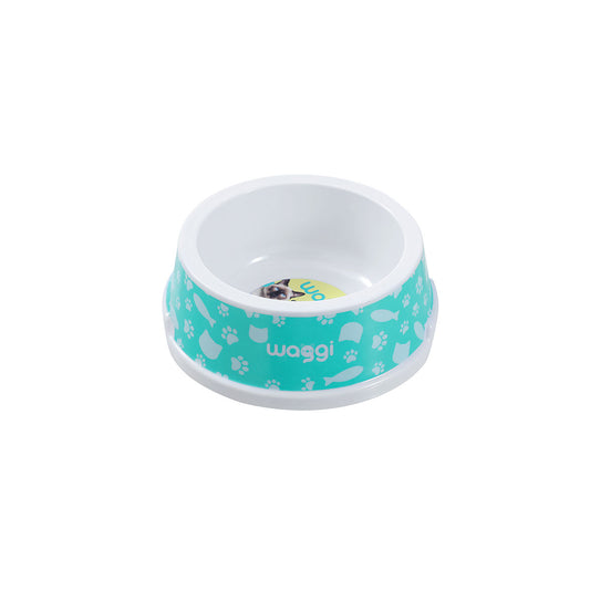 Waggi Melamine Cat Bowl 14cm 200mL Assorted