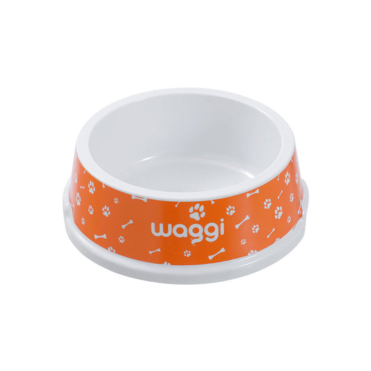 Waggi Melamine Dog Bowl 19cm 500mL Assorted