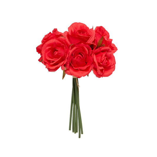 Rose Bunch White/Red