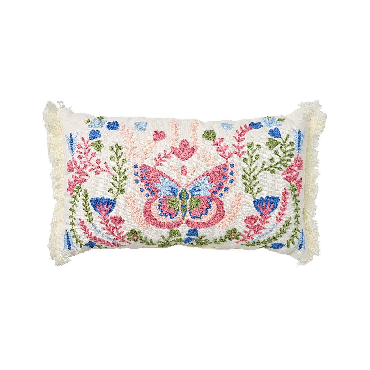 Farm Rectangular Cushion Butterfly/Meadow